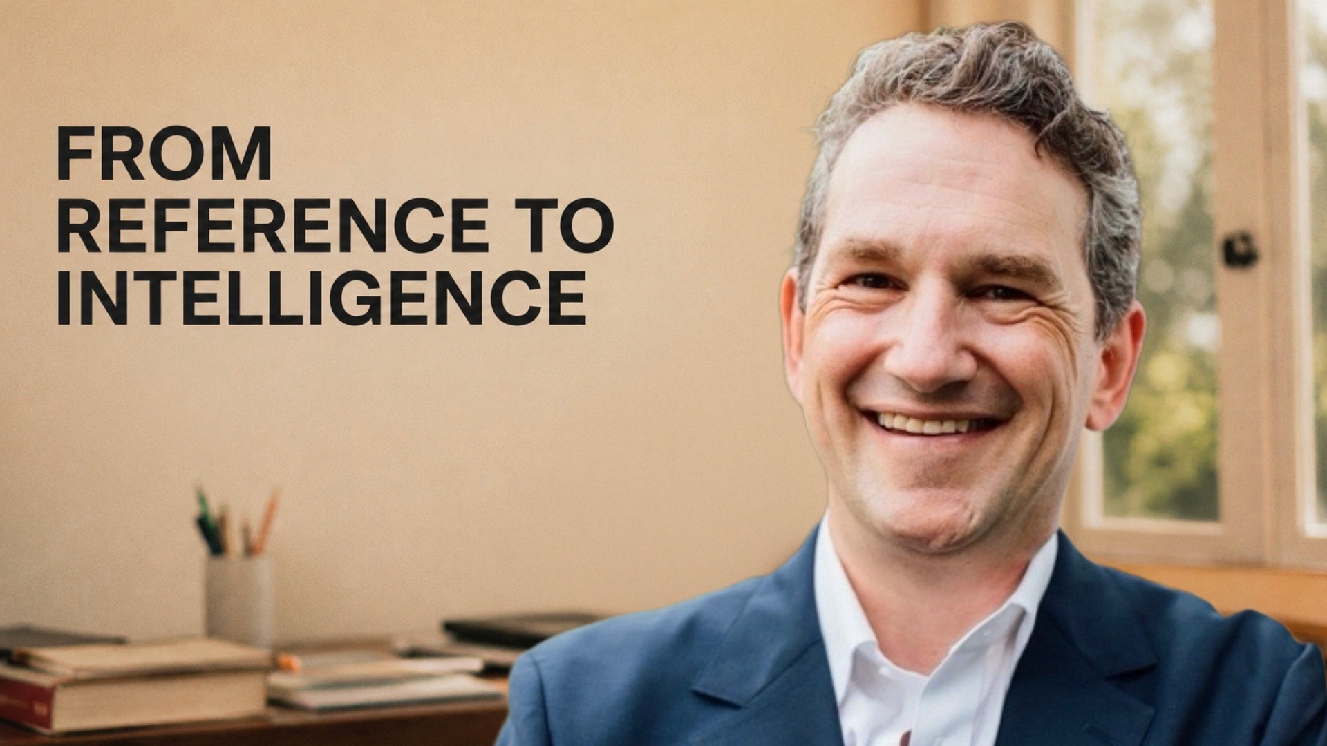 Image of David Minkin fo epocrates with the caption "From reference to intelligence" next to him