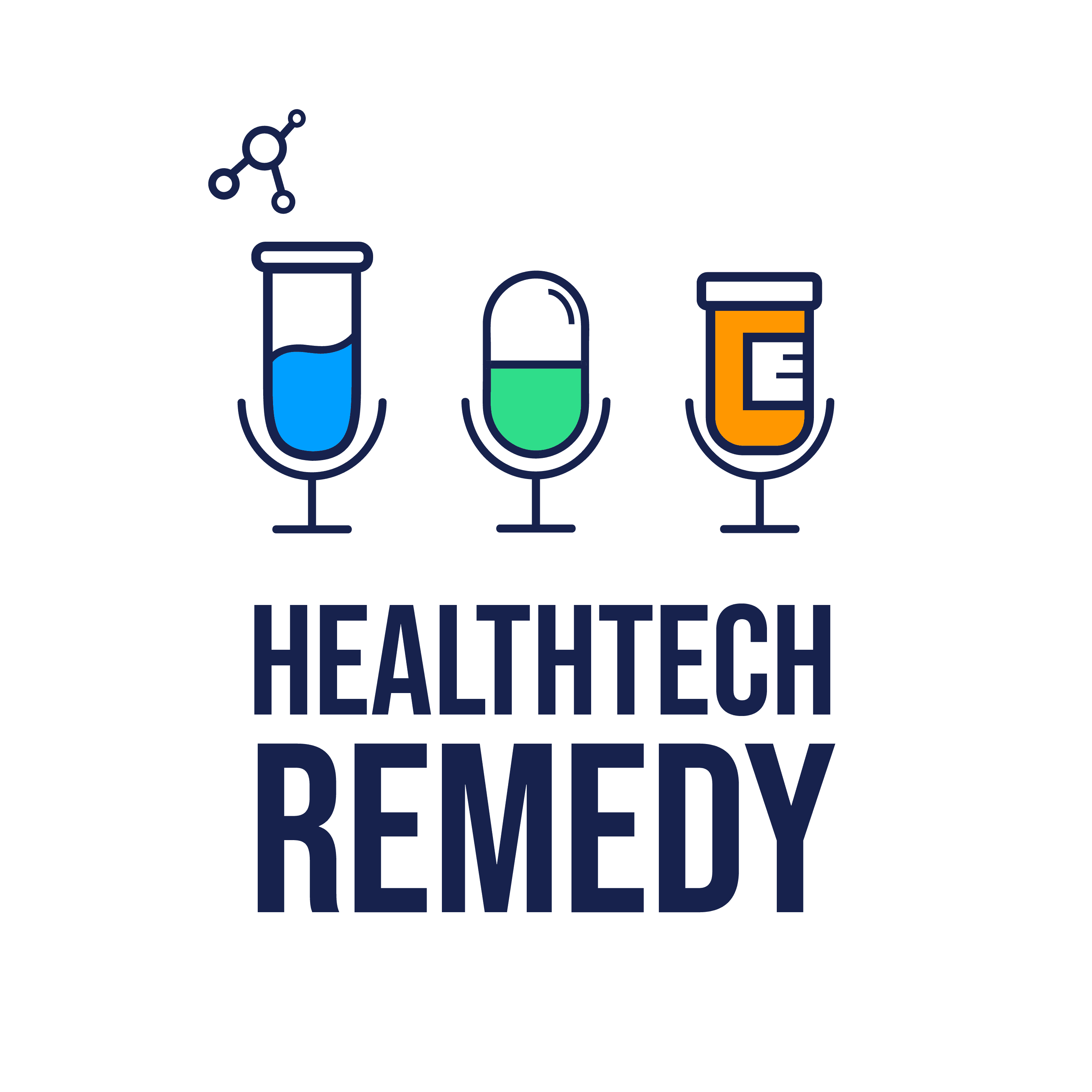 Logo, HealthTech Remedy Podcast
